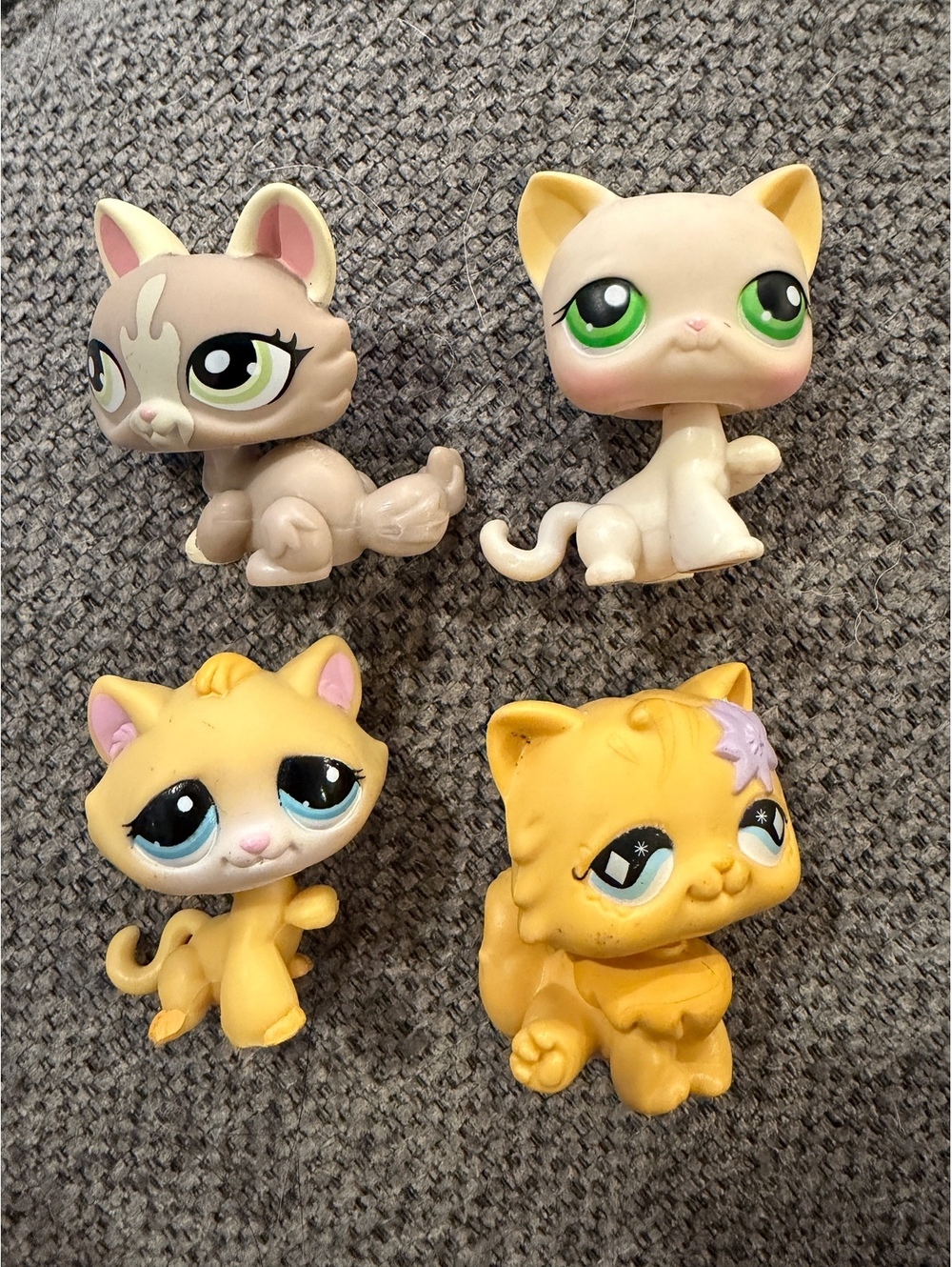 Hasbro Littlest Pet Shop Generation 2 Cat 2004-2008 Bundle 3 Authentic
